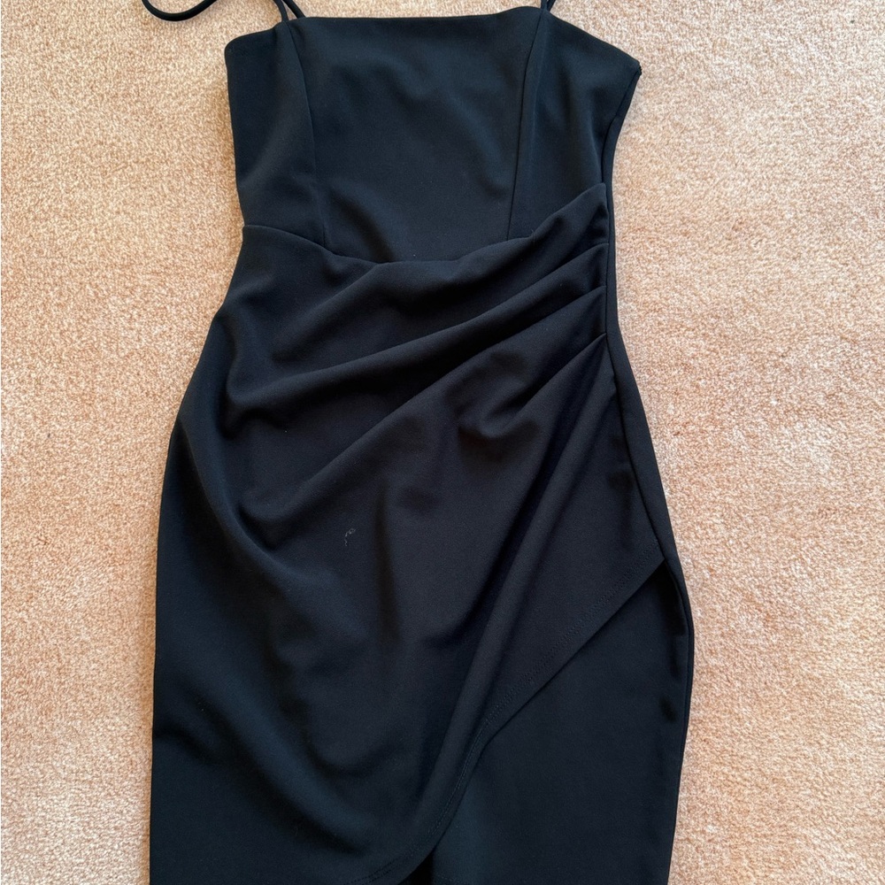 Windsor Black Strapless Dress